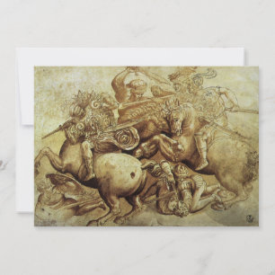 Leonardo da Vinci's De Slag bij Anghiari Kaart