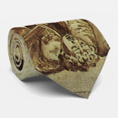 Leonardo da Vinci's De slag om Anghiari Stropdas (Opgerold)