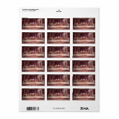 Leonardo da Vinci's Het Laatste Avondmaal Etiket (Full Sheet)