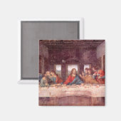Leonardo da Vinci's Het Laatste Avondmaal Magneet (Voorkant / Achterkant)