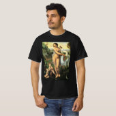 Leonardo da Vinci's Leda en de zwaan T-shirt (Voorkant volledig)