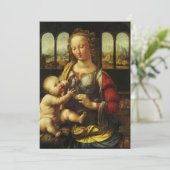 Leonardo da Vinci's Madonna van de Anjer (Staand voorkant)