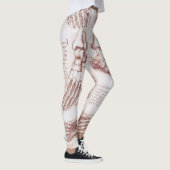 Leonardo da Vinci's menselijke anatomie voet Botte Leggings (Rechts)