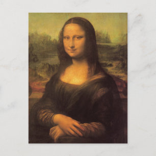 Leonardo Da Vinci's Mona Lisa Briefkaart