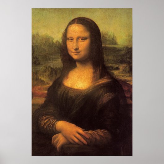Leonardo Da Vinci's Mona Lisa Poster (Voorkant)