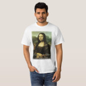 Leonardo da Vinci's Mona Lisa, Renaissancekunst T-shirt (Voorkant volledig)