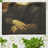 Leonardo da Vinci's Mona Lisa, Renaissancekunst Theedoek (Gevouwen)