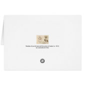 Leonardo da Vinci's Oude Man en Waterschets (Achterkant Horizontaal)