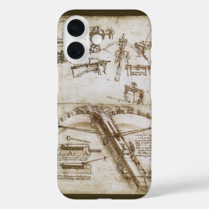 Leonardo da Vinci's reusachtige kruisboog wapen sc iPhone 16 Hoesje