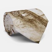 Leonardo da Vinci's reusachtige kruisboog wapen sc Stropdas (Opgerold)