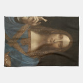 Leonardo da Vinci's Salvator Mundi (Jezus Christus Theedoek (Horizontaal)