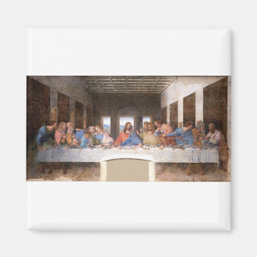 Leonardo da Vinci's The Last Supper (1495-1498) fa Magneet (Voorkant)
