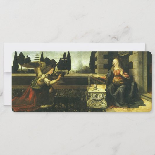 Leonardo da Vinci's verklaring van de Heer (Voorkant)