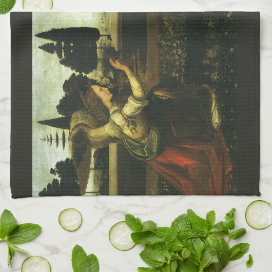 Leonardo da Vinci's verklaring van de Heer Theedoek (Gevouwen)