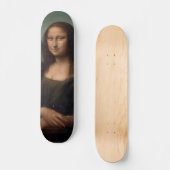 leonardo davinci- mona lisa skateboard (Voorkant)
