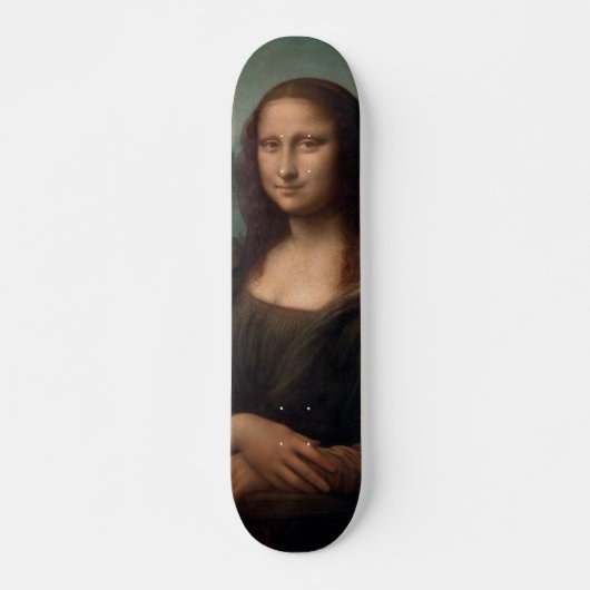 leonardo davinci- mona lisa skateboard (Voorkant)