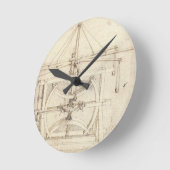 Leonardo Invention Ronde Klok (Hoek)