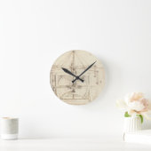 Leonardo Invention Ronde Klok (Huis)