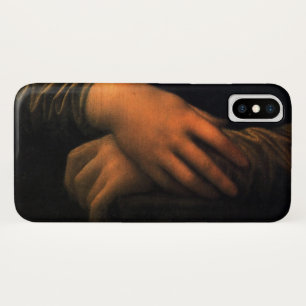 Leonardo Mona Lisa Hands iPhone X Hoesje