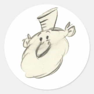 Leonardo Ronde Sticker