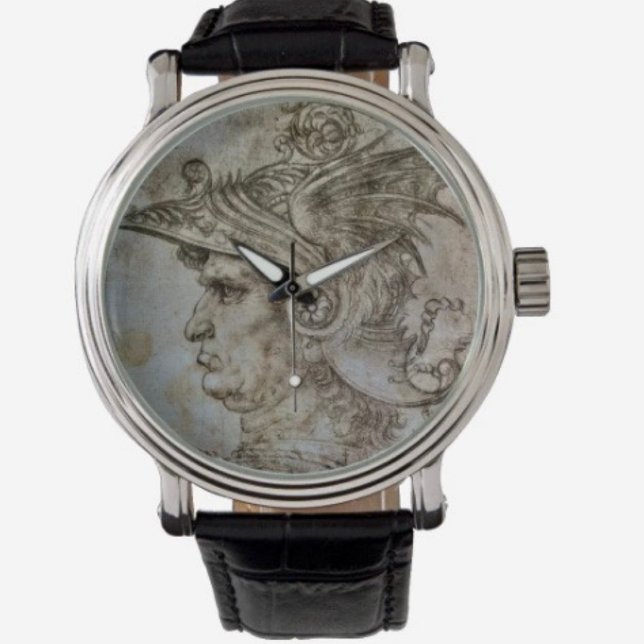 Leonardo’s Helmeted Warrior eWatch Horloge (Creator heeft geüpload)