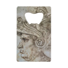 Leonardo’s Helmeted Warrior  Kredietkaart Flessenopener