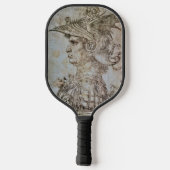 Leonardo’s Helmeted Warrior Pickleball Paddle (Achterkant)