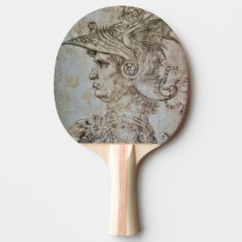 Leonardo’s helmvogel Ping Pong Paddle Tafeltennisbatje