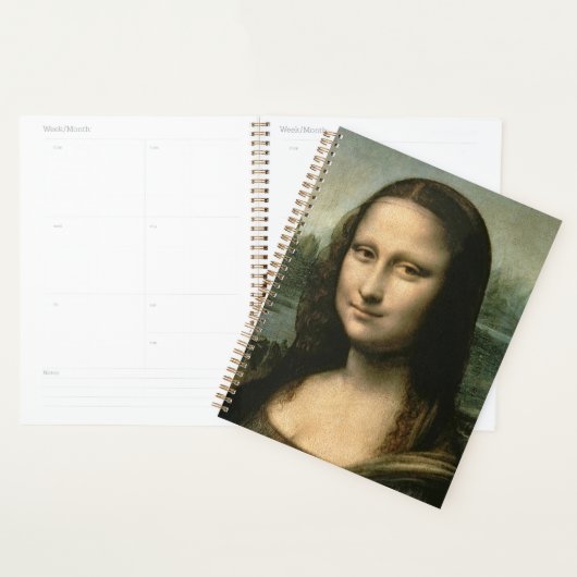 Leonardo Vinci | Mona Lisa, c.1503-6 (Devant avec enveloppe)