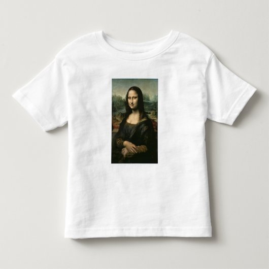 Leonardo Vinci | Mona Lisa, c.1503-6 Kinder Shirts (Voorkant)