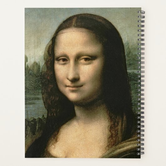 Leonardo Vinci | Mona Lisa, c.1503-6 Planner (Achterkant)
