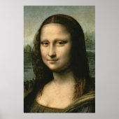 Leonardo Vinci | Mona Lisa, c.1503-6 Poster (Voorkant)