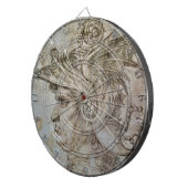 Leonardo's Helmeted Warrior Dartboard Dartbord (Voorkant Rechts)