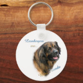Leonberger Best Friend Sleutelhanger (Voorkant)