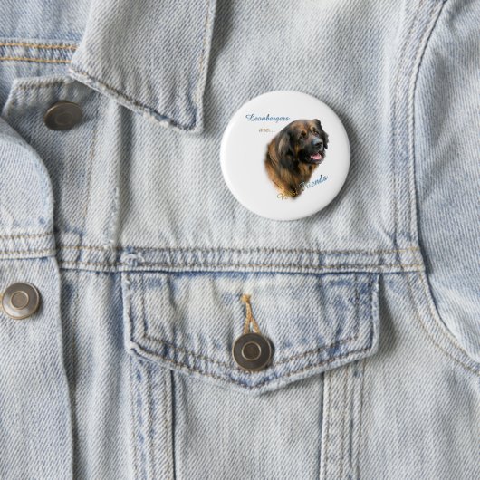 Leonberger Beste Vriend 2 - Button (In situ)