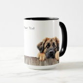 Leonberger Chien Mug (Devant droit)