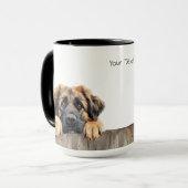 Leonberger Chien Mug (Devant gauche)