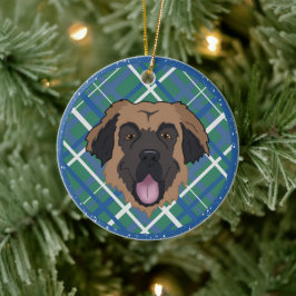 Leonberger Christmas Keramisch Ornament