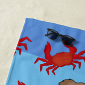 Leonberger Crabs Strandlaken (In situ)