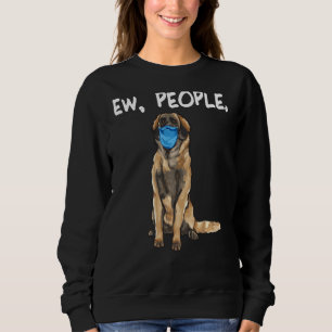 Leonberger Ew People Dog Wearing Face Mask Trui