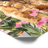 Leonberger Gentle Giant Dog Art Print Poster (Hoek)