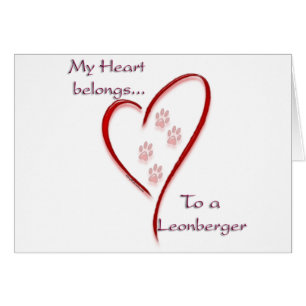Leonberger Heart Belongs