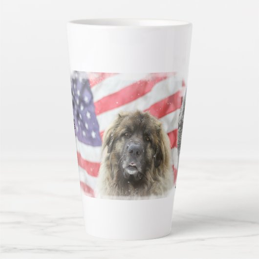 Leonberger Latte Mok (Voorkant)