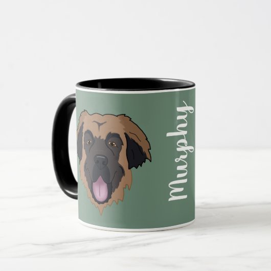 Leonberger mok (Voorkant links)