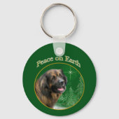 Leonberger Peace Sleutelhanger (Voorkant)