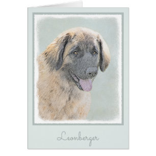 Leonberger schilderen - Kute Original Dog Art
