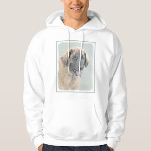 Leonberger schilderen - Kute Original Dog Art Hoodie