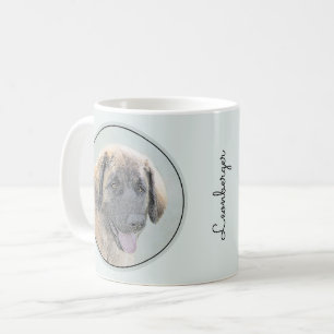 Leonberger schilderen - Kute Original Dog Art Koffiemok