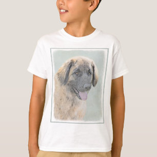 Leonberger schilderen - Kute Original Dog Art T-shirt