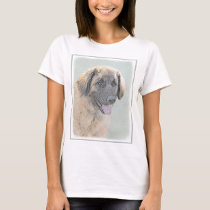 Leonberger schilderen - Kute Original Dog Art T-shirt